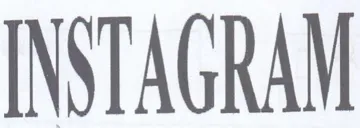 INSTAGRAM trademark logo