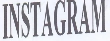 INSTAGRAM trademark logo