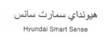 Hyundai Smart Sense هيوا نداي سمار ت سانس trademark logo