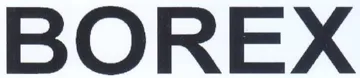 BOREX trademark logo