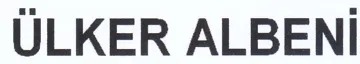 ULKER ALBENI trademark logo