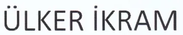 ULKER IKRAM trademark logo