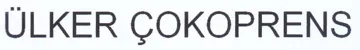 ULKER COKOPRENS trademark logo
