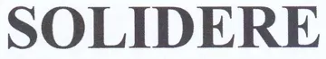 SOLIDERE trademark logo