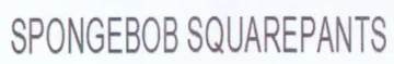 SPONGEBOB SQUAREPANTS trademark logo