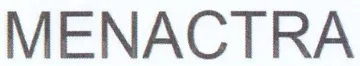 MENACTRA trademark logo