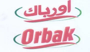 Orbak أقرياك trademark logo