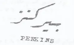 PERKINS trademark logo