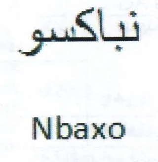 Nbaxo trademark logo