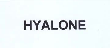 HYALONE trademark logo