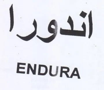 ENDURA اندورا trademark logo