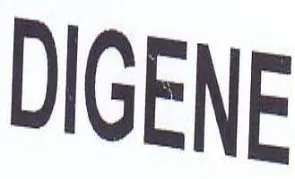 DIGENE trademark logo