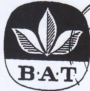 BAT trademark logo