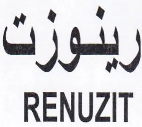 u RENUZIT trademark logo