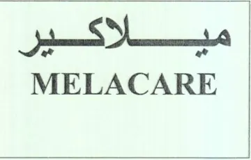 pipet MELACARE trademark logo