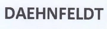 DAEHNFELDT trademark logo