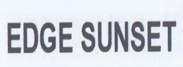 EDGE SUNSET trademark logo