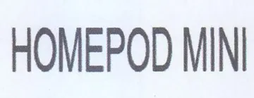 HOMEPOD MINI trademark logo