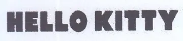 HELLO KITTY trademark logo