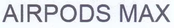 AIRPODS MAX trademark logo