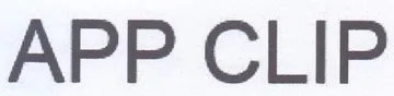 APP CLIP trademark logo