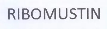 RIBOMUSTIN trademark logo