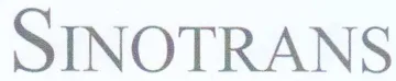 SINOTRANS trademark logo