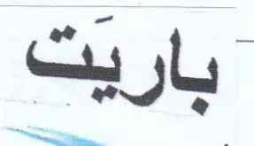 باريت trademark logo