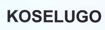 KOSELUGO trademark logo