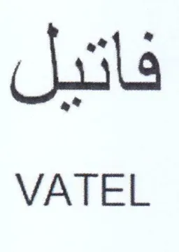 VATEL فاتيل trademark logo