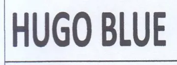 HUGO BLUE trademark logo
