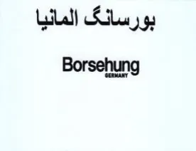 Borsehung بورسانك المانيا trademark logo