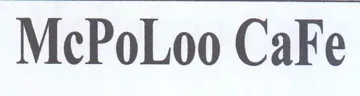 McPoLoo CaFe trademark logo
