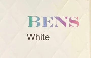 (BENS White) ¢ trademark logo