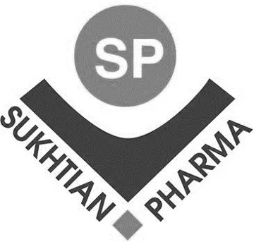 SP SUKHTIAN PHARMA مع شكل trademark logo