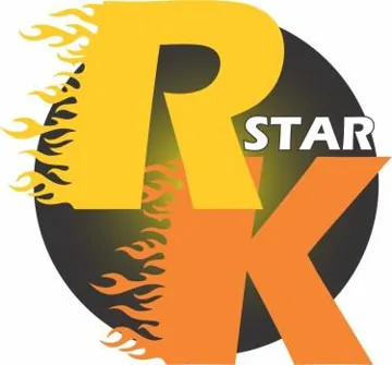 RK STAR trademark logo