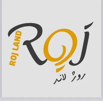 رؤذ الند ROJ LAND مع شكل trademark logo