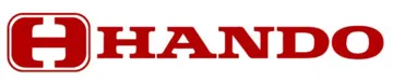 / اسم العلامة- ( HANDO مع شكل ) trademark logo