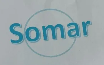 / اسم العلامة- ( Somar مع شكل ) trademark logo
