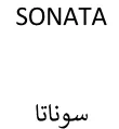 سوناتا– SONATA trademark logo