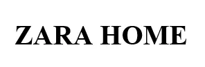 ZARA HOME trademark logo