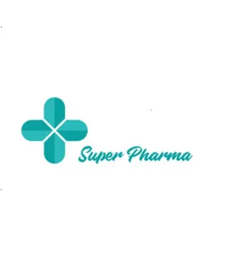 SUPER PHARMA مع الشكل trademark logo