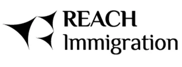 ) REACH Immigration (مع الشكل trademark logo