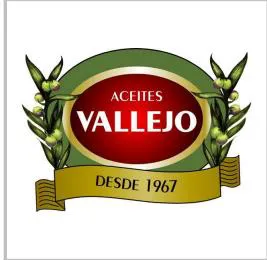 ACEITES VALLEJO DESDE 1967 (مع الشكل) trademark logo