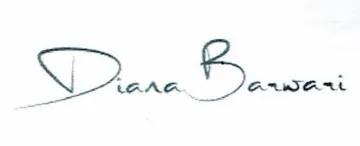 DIANA BARWARI trademark logo