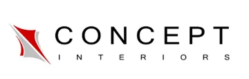 CONCEPT INTERIORS مع شكل trademark logo