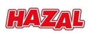 HAZAL مع شكل وااللوان trademark logo