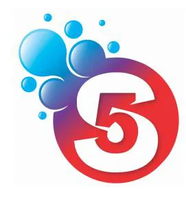 5 trademark logo