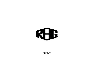 RBG trademark logo