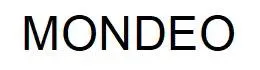 MONDEO trademark logo